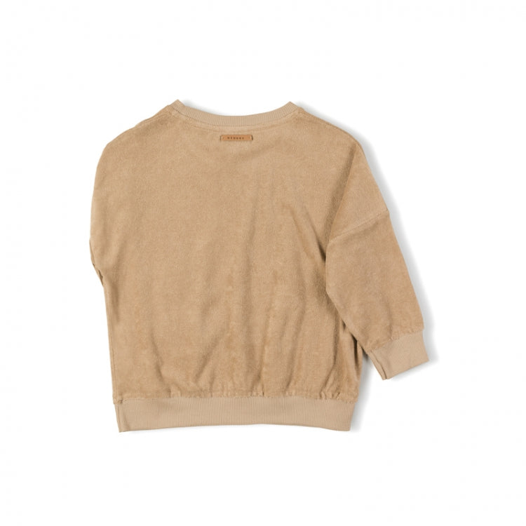 Nixnut Loose Sweater Biscuit