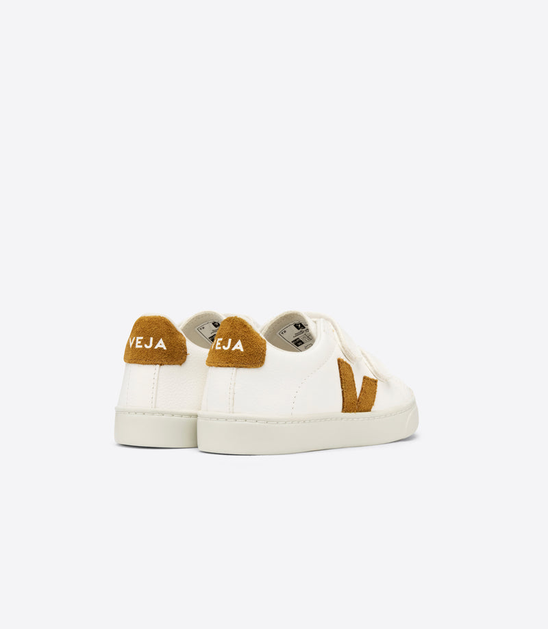 Veja Sneaker Small Esplar Velcro White Camel (23-35)