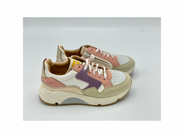 OCRA - SNEAKER - VETER/RITS - MULTI COLOR - BUTTER - KIDS