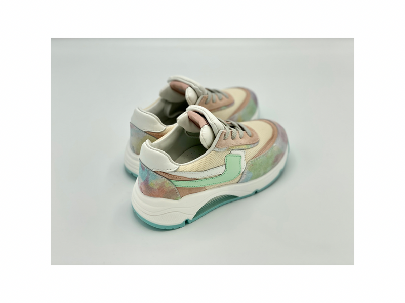 RONDINELLA - SNEAKER - MULTI COLOR - ROZE/MUNT GROEN