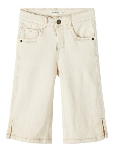 Lil Atelier Bella Wide Pant Turtledove