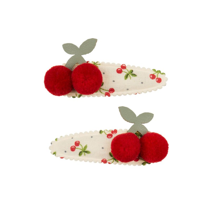 Mimi & Lula Haarclips Cherry Clips (2pack)